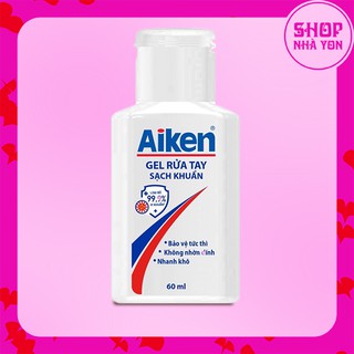 Aiken Gel rửa tay 60 ml