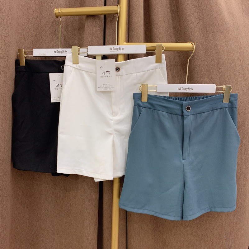 Quần Đùi Đũi Cạp Cao Maii Thươngg Bigsize