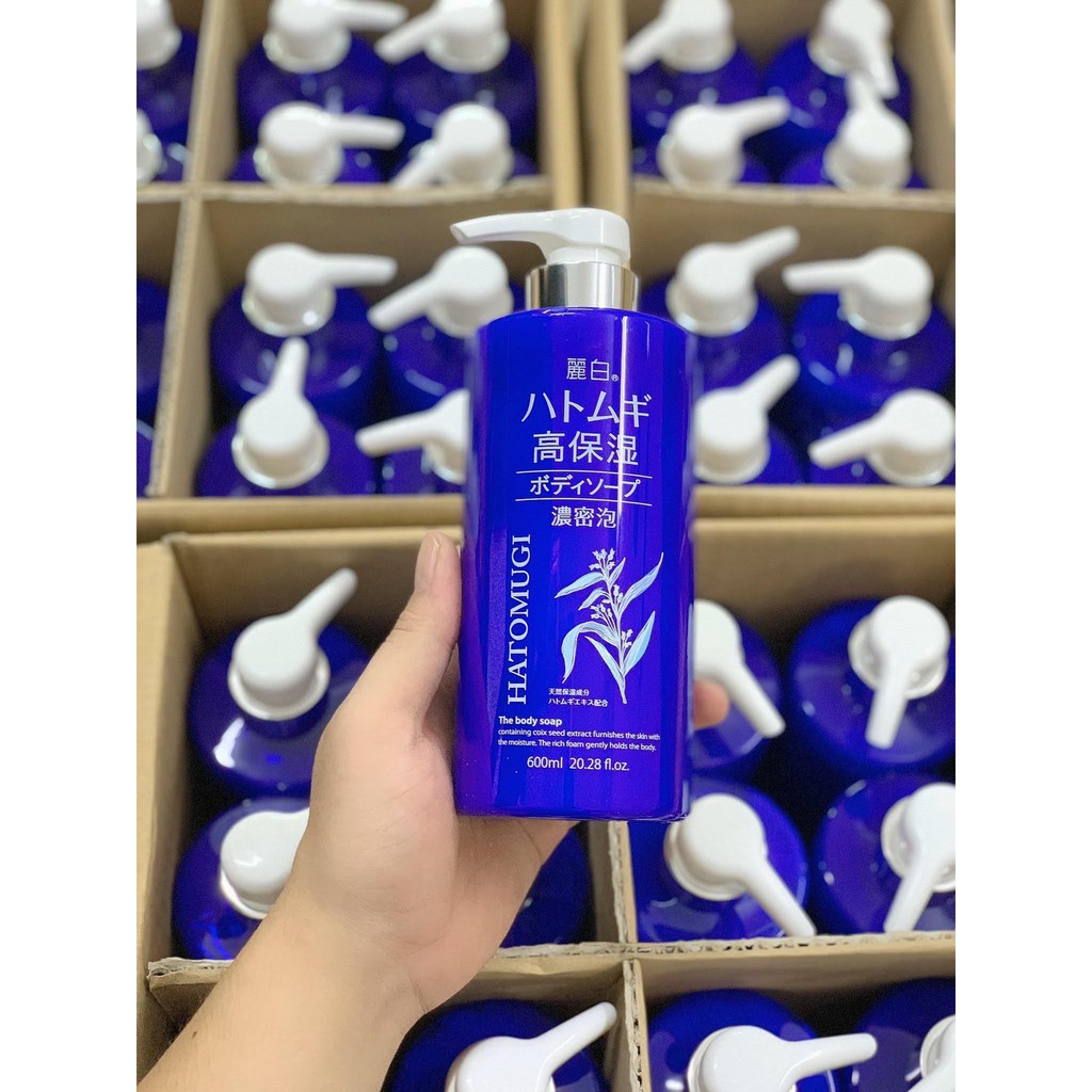 Sữa tắm dưỡng ẩm trắng da Hatomugi Moisturizing Washing , Sữa Tắm Ý Dĩ Hatomugi | BigBuy360 - bigbuy360.vn