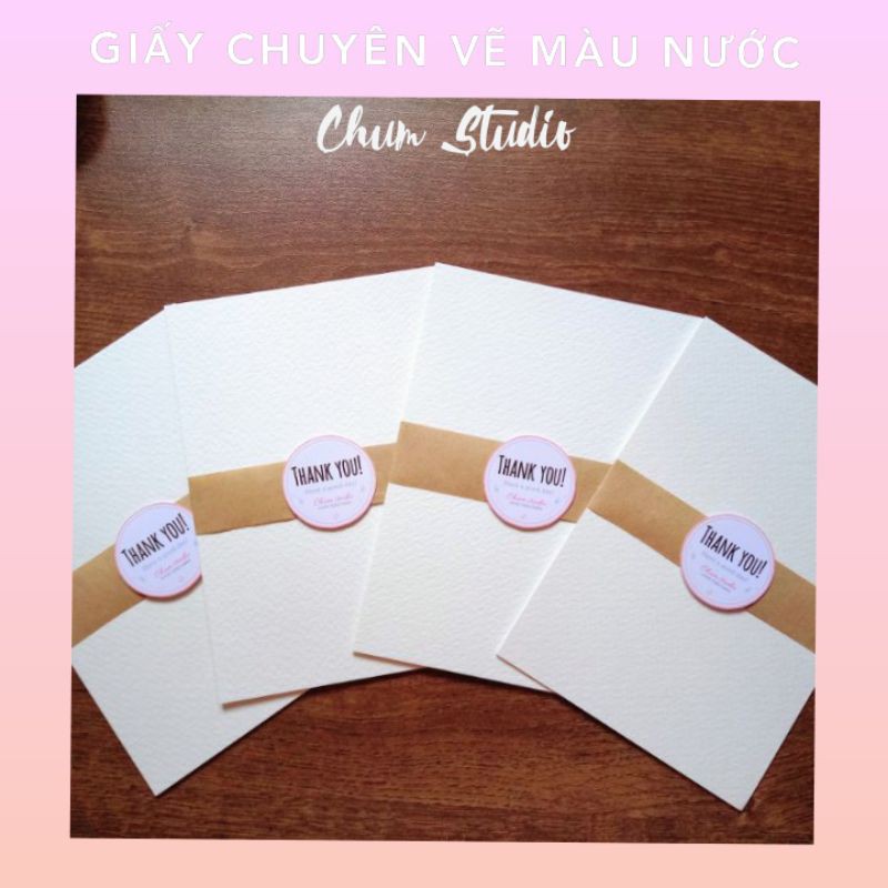 ( Chum Art ) Combo 3 giấy HAPPY, CANSON VÀ POTENTATE