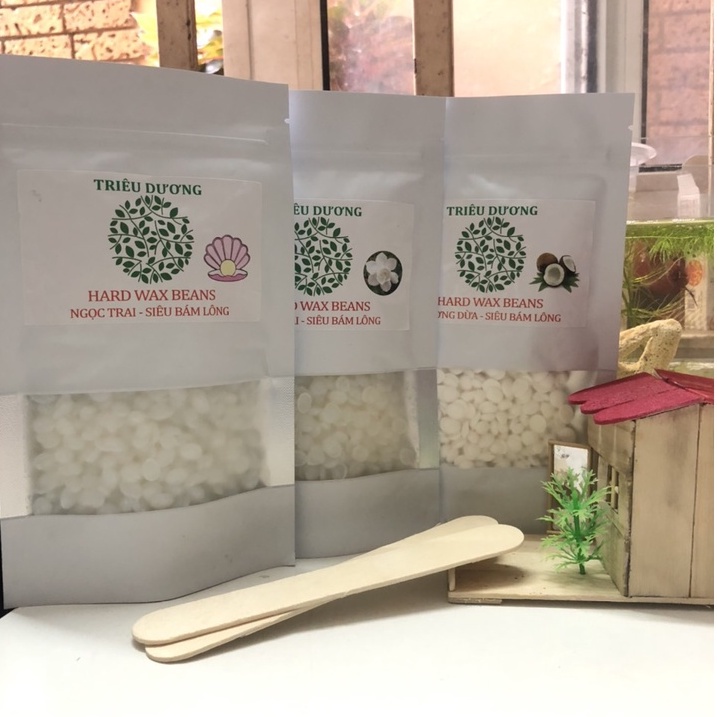 Sáp thơm cao cấp TD gói 100gr 3 hương DỪA - HOA NHÀI - KẸO NGỌT, hàng chuẩn siêu bám lông mùi cực thơm