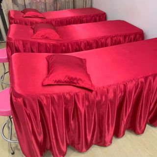 Ga phi lụa giường spa, phun xăm, nối mi ( hàng đặt may theo kích thước)