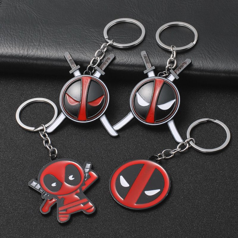 Móc khóa siêu nhân Deadpool Cute