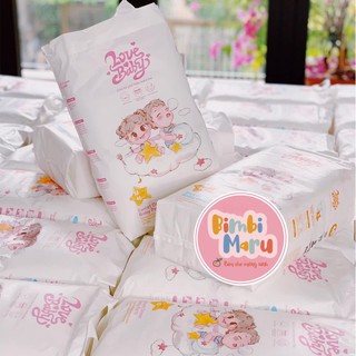 [CHÍNH HÃNG] Bỉm LOVE BABY - Bỉm quần/dán NB36/S50/M46/L42/XL38