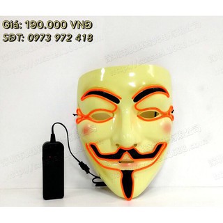 Mặt nạ hacker anonymous (Đèn đặc biệt hot năm 2020)