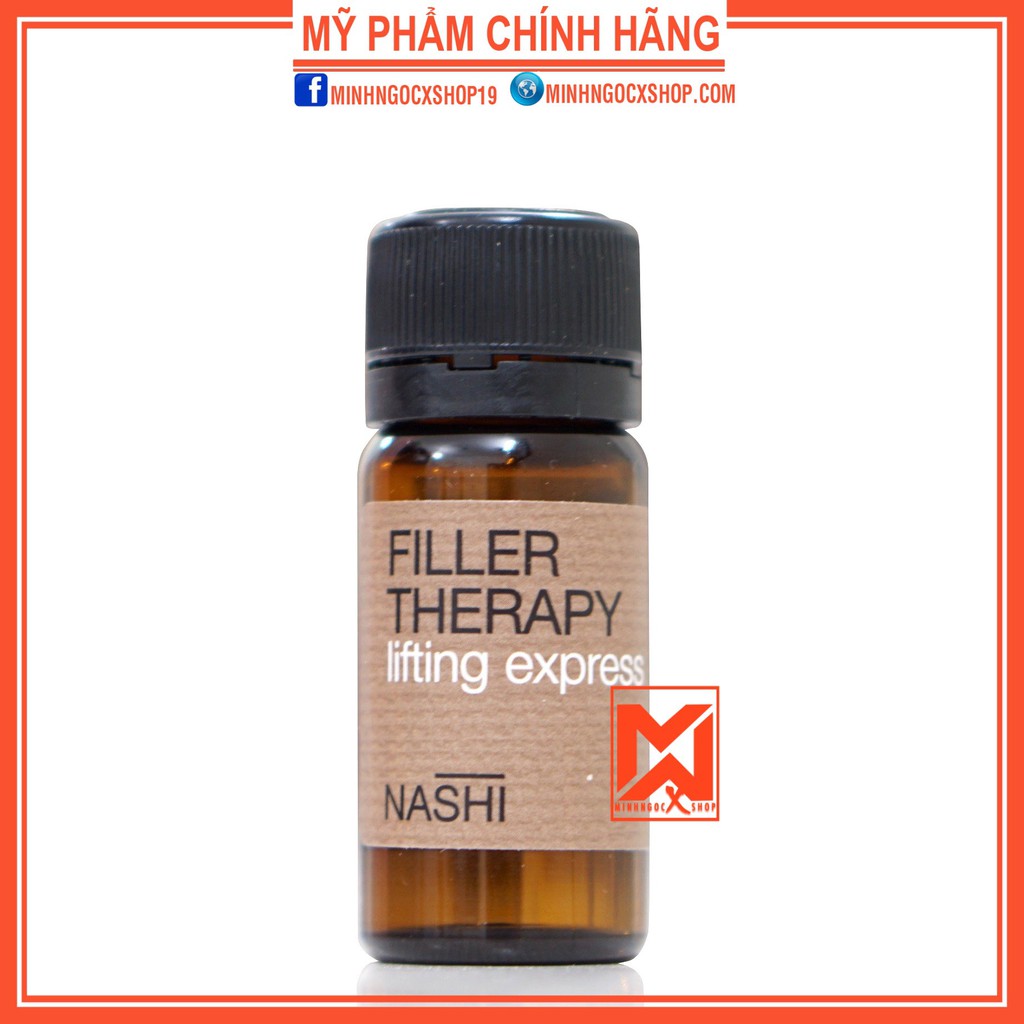 1 ống huyết thanh tái tạo cấu trúc tóc NASHI FILLER THERAPY LIFTING EXPRESS 8ml chính hãng