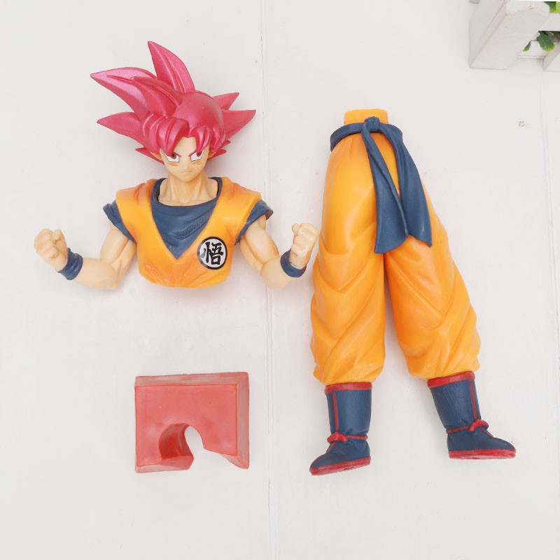 Mô Hình Nhân Vật Son Goku Tóc Đỏ 22cm Trong Phim Bảy Viên Ngọc Rồng