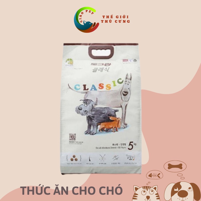 [5kg] Thức ăn cho chó DOG CLASSIC (Nhập khẩu Hàn Quốc)