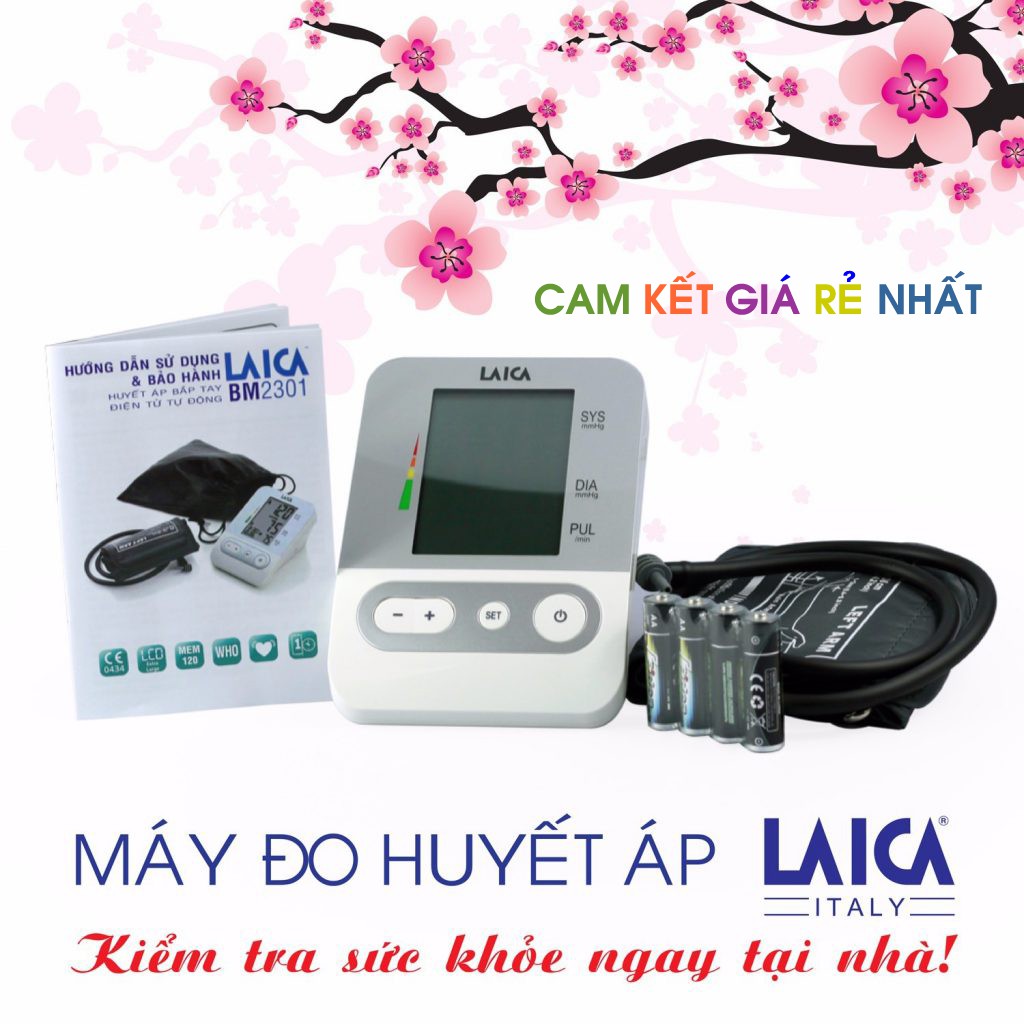 Máy Đo Huyết Áp Bắp Tay Tự Động LAICA - BM2301