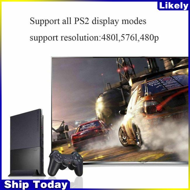 Bộ Chuyển Đổi Dây Cáp HD Chuyển Đổi Từ Sony 2 PS2 Sang HDMI