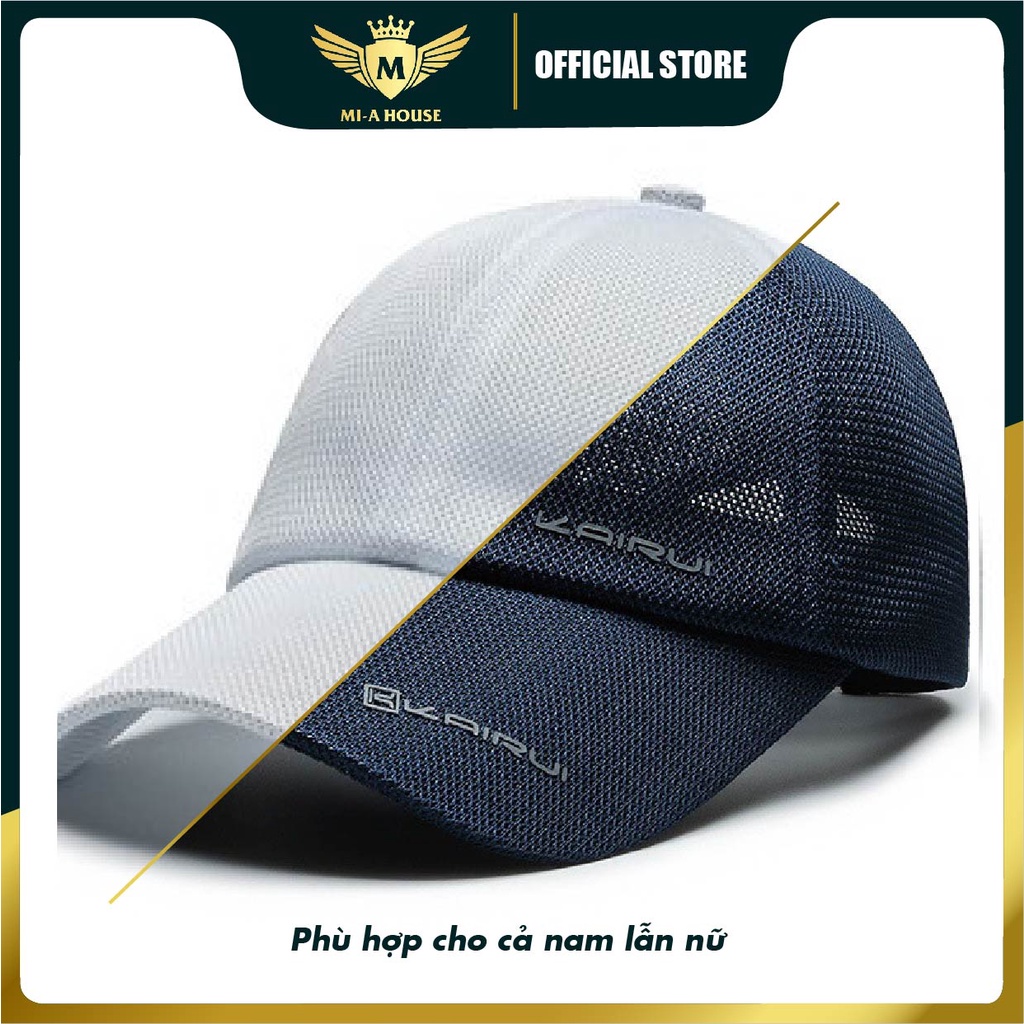 Mũ lưỡi trai - Nón kết thể thao Kairui lưới phong cách cá tính