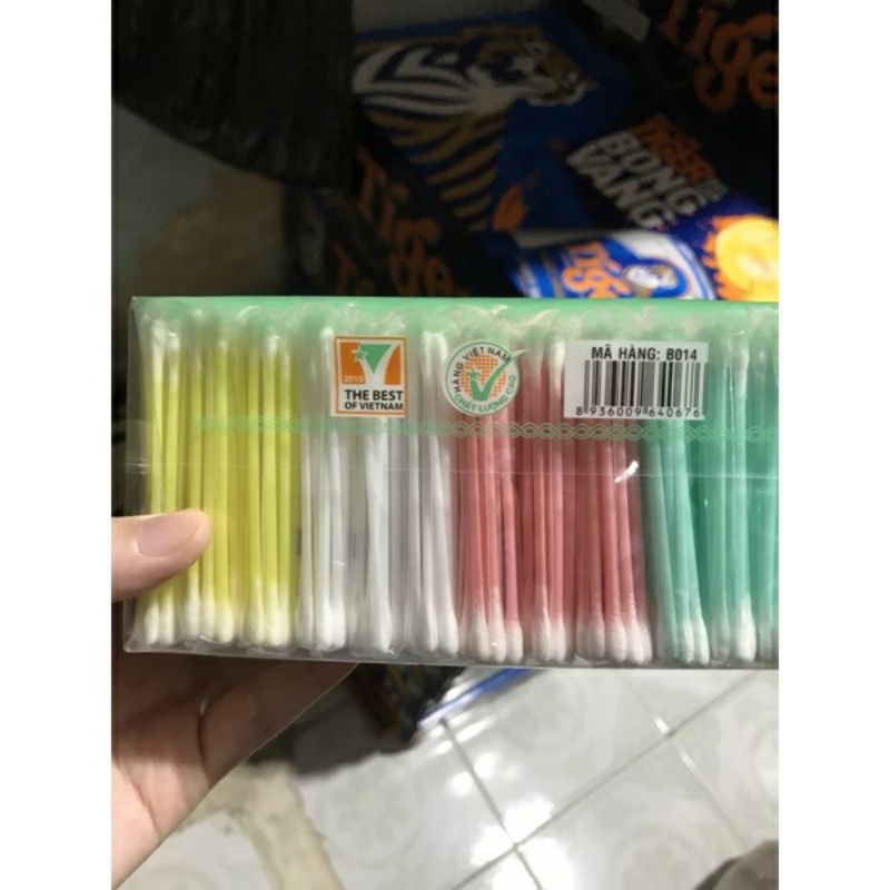 Lốc 12b tăm bông lovely.