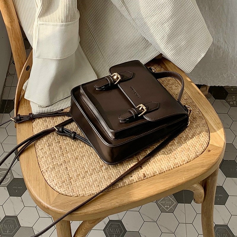 Balo nữ mini thời trang giá rẻ MCC Hàn Quốc đeo được 2 kiểu