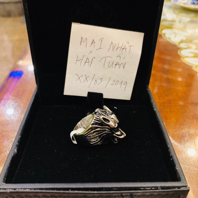 nhẫn  sói gucci