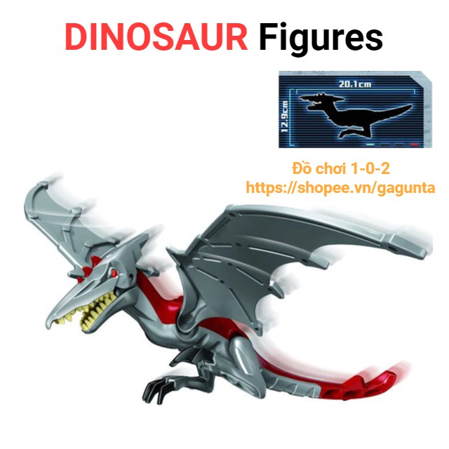Đồ Chơi Khủng Long Bay Xám Jurassic World hãng Kopf