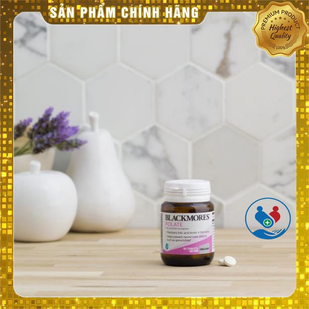 Viên Uống Blackmores Folate 500mcg Cho Bà Bầu, 90 viên