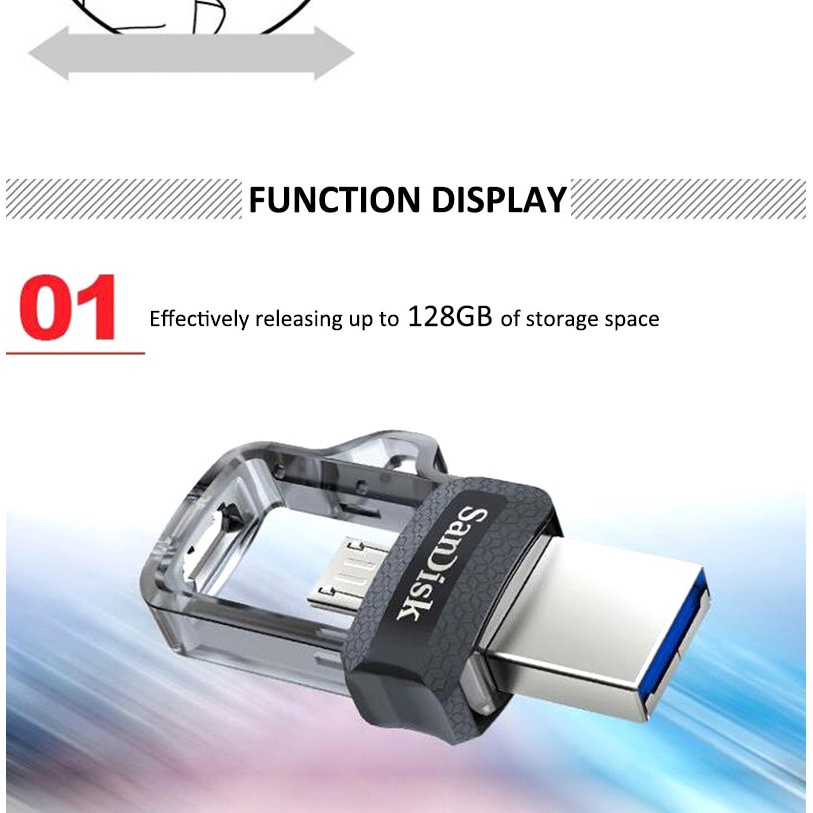 Usb Bộ Nhớ 100% Ssd3 otg 32gb 64gb 128gb Tốc Độ Cao 16gb