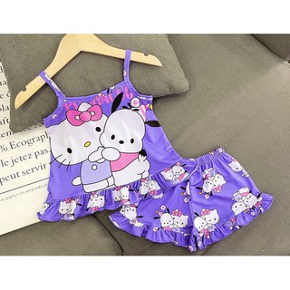 Pizama phi lụa size đại
