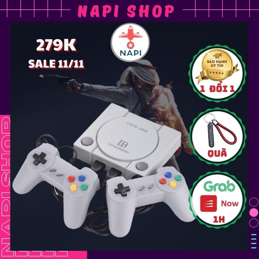 Máy chơi game cầm tay 4 nút 628 trò chơi 2 người mini HD TV NES FC Sega