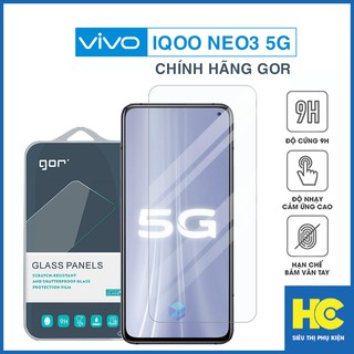 Cường lực Vivo iQOO Neo3 5G chính hãng Gor bộ 2 chiếc độ cứng 9H – Kính cường lực Vivo Neo3 5G
