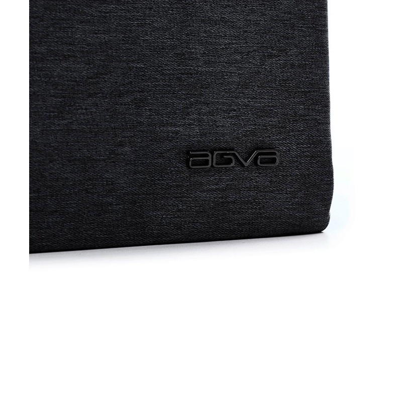 Túi phụ kiện cầm tay AGVA Soho 10 inch  SLV337BLA (Đen) Kích thước: Ngang 30 x Rộng 1.5 x Cao 24.5 cm Bảo hành 2 năm