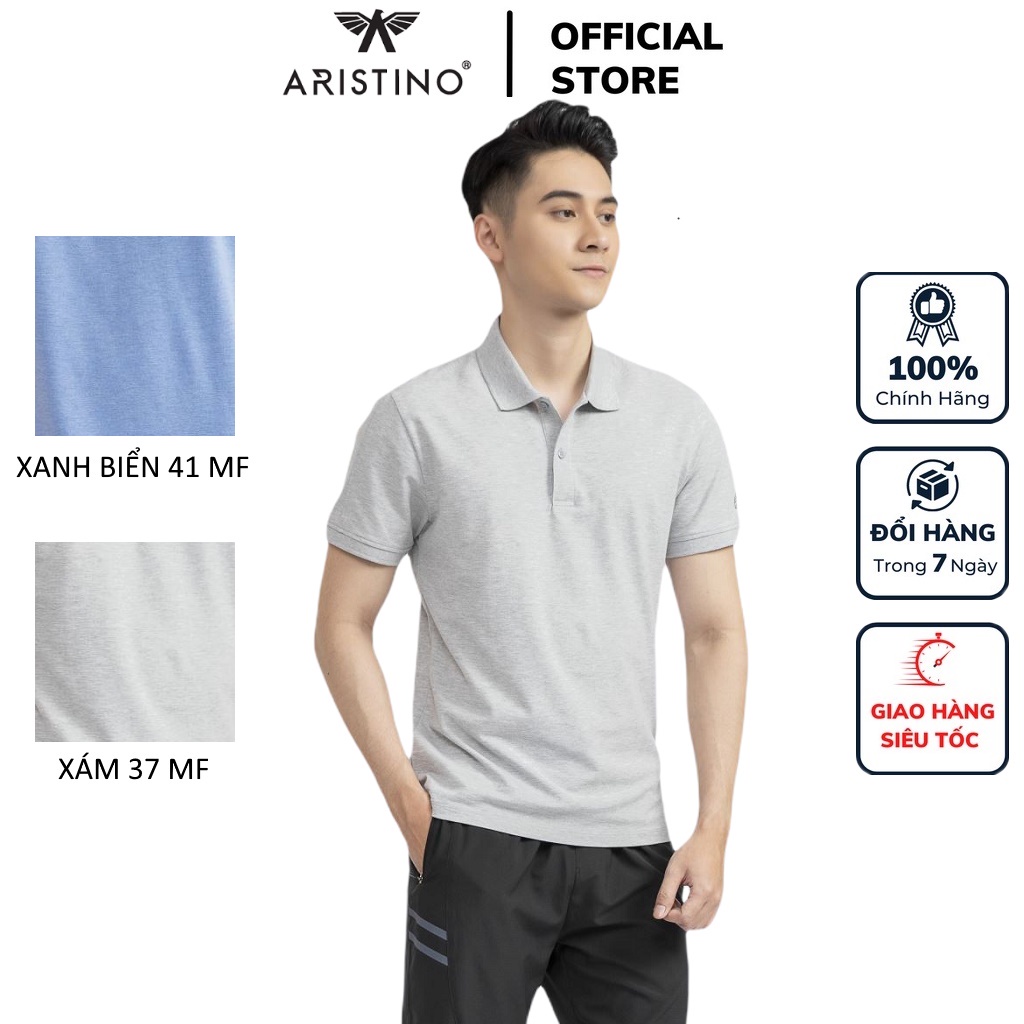 Áo thun polo nam Kwin KPS015S1 phông có cổ bẻ dáng regular fit suông vừa trơn mầu vải cotton cao cấp mềm mại