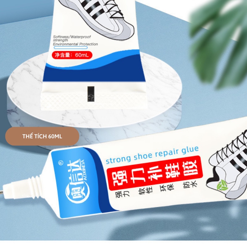 Keo dán giày chuyên dụng đa năng trong suốt siêu dính  hàng nội địa trung Miibooshi