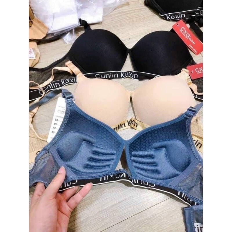 ÁO LÓT CANLIN KEXIN không gọng đệm bàn tay nâng ngực - ÁO CK KHÔNG GỌNG