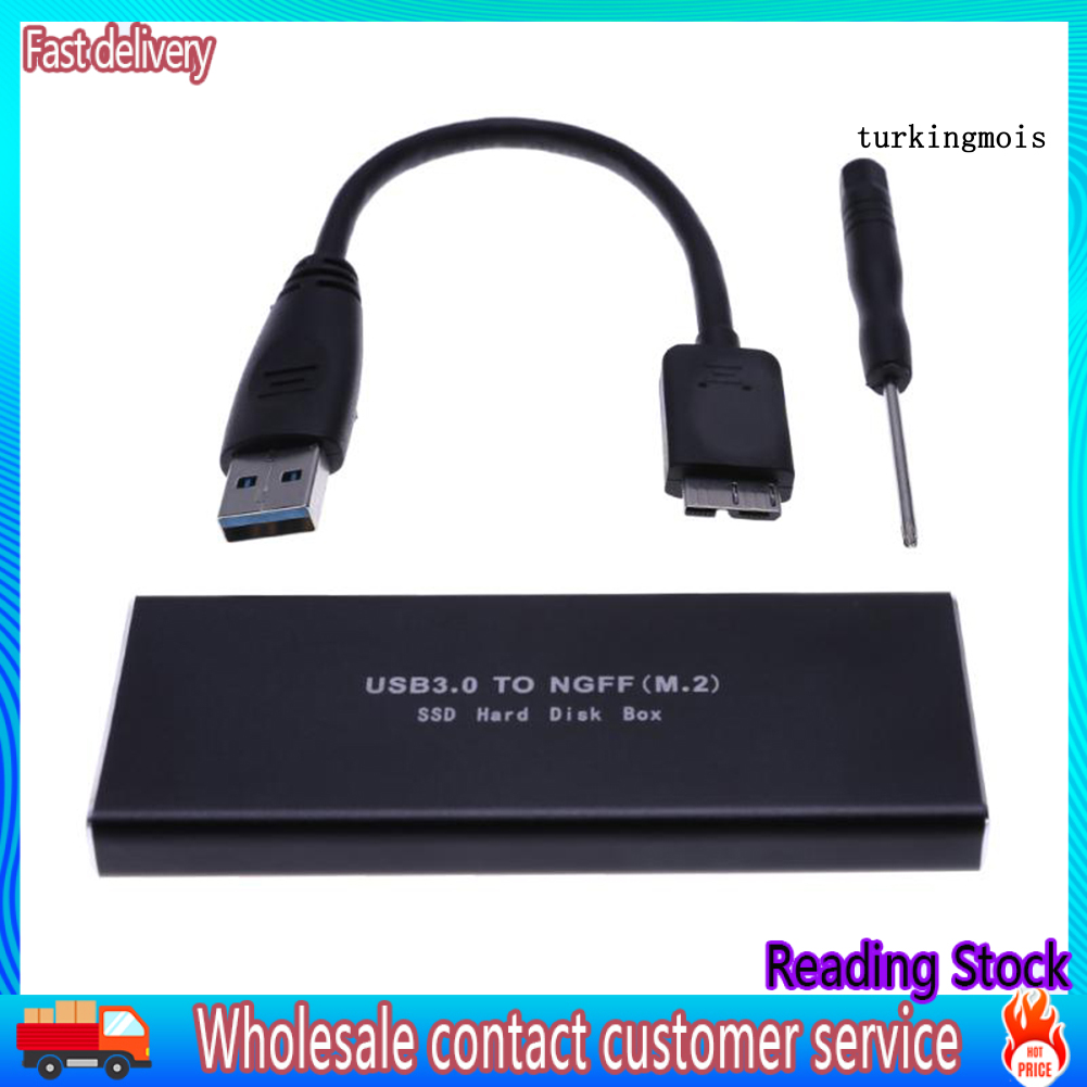 Hộp Nhôm Đựng Ổ Cứng Ngoài M.2 Ngff Sang Usb 3.0 Ssd Sata Hdd Tiện Dụng