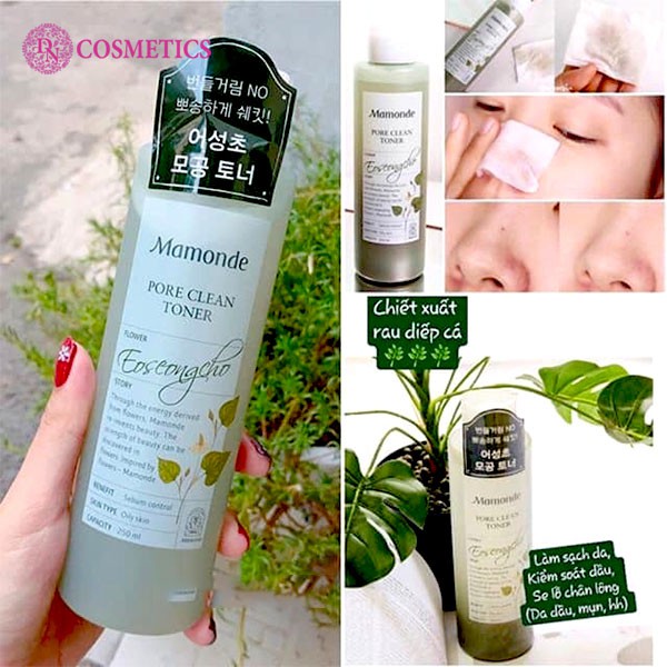 Nước hoa hồng mamonde 250ml