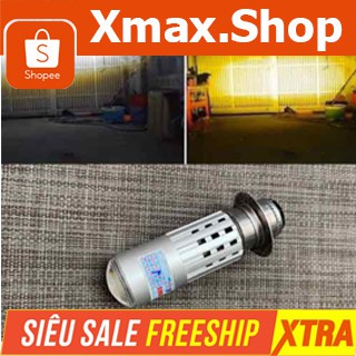 Đèn Led 2 Màu Cho Dream , Wave , Ju ,Si Đời Cũ Chân M5 Cos Vàng Pha Trắng Có Video