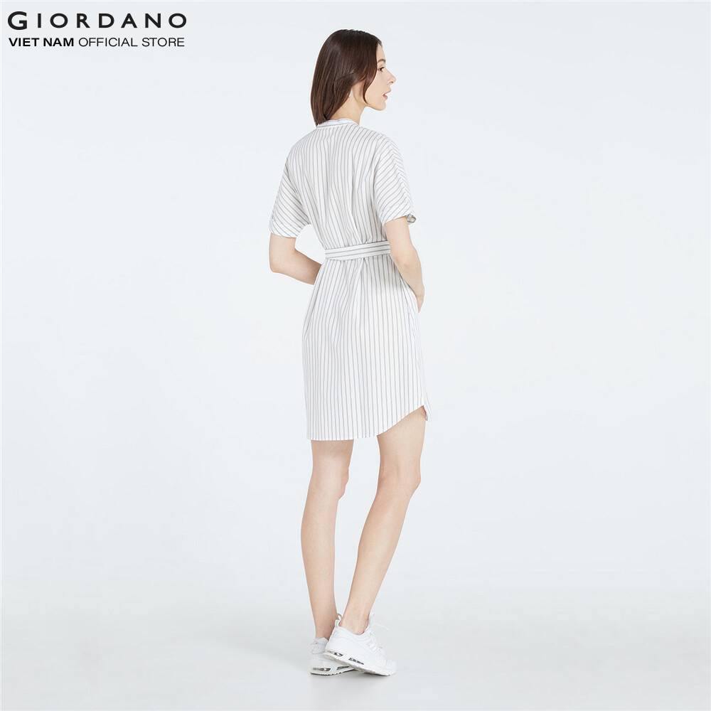 Đầm dài nữ thắt eo Giordano 05461202