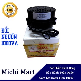 Đổi Nguồn LIOA 1000VA. Đổi điện 220v sang 100v-120v, Biến áp tự ngẫu 1kVA DN010