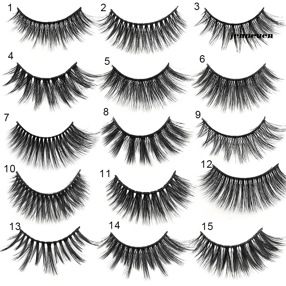 Set 14 Cặp Lông Mi Giả 3D Handmade Dành Cho Nữ