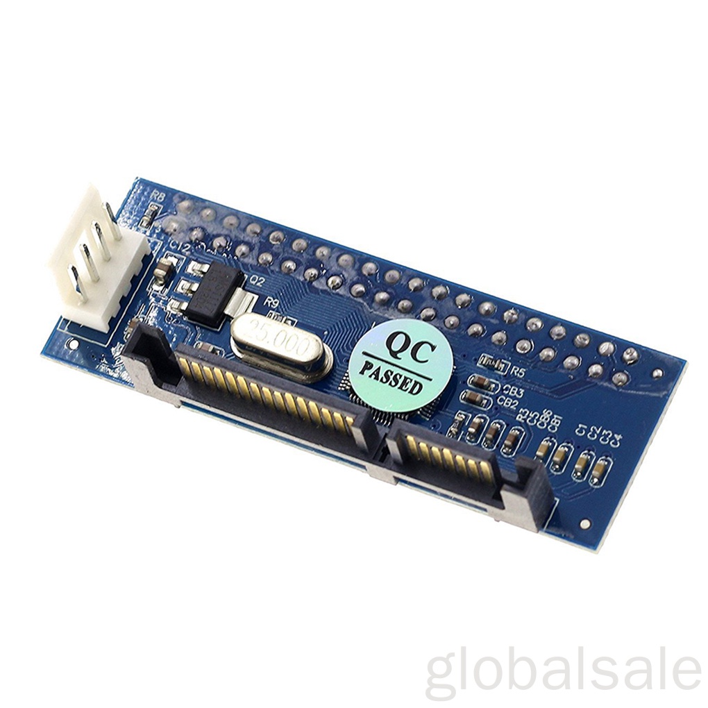 Bảng mạch chuyển đổi ổ cứng HDD 3.5 IDE sang SATA 40 chân kèm cáp dữ liệu