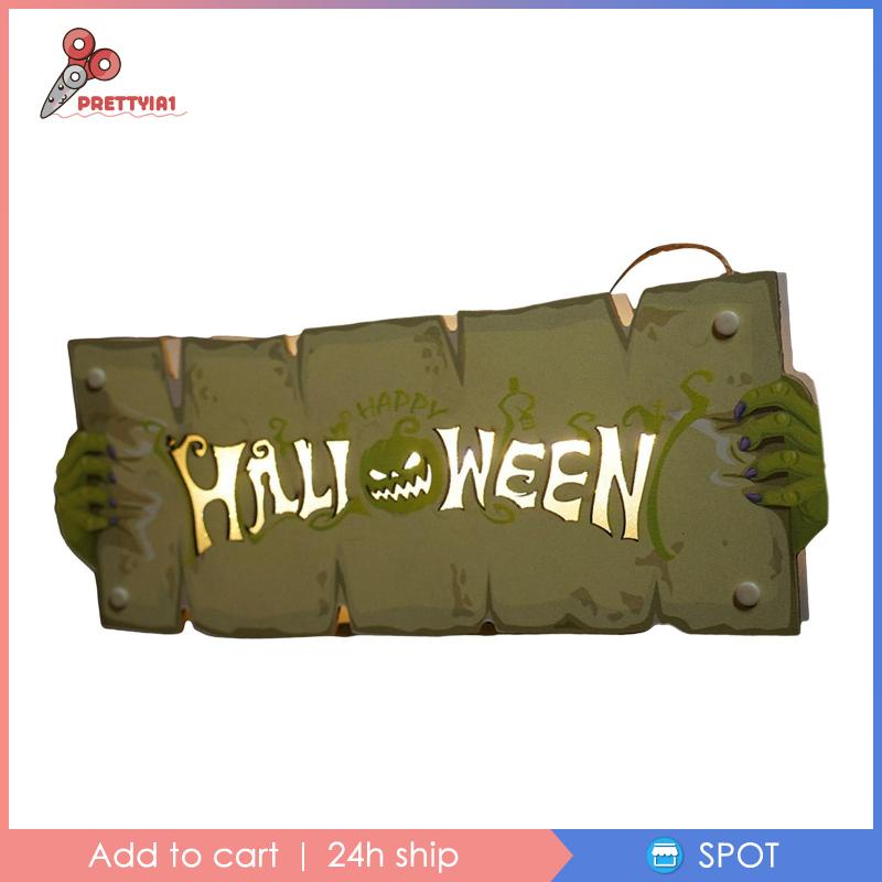 Bảng Treo Tường Trang Trí Chủ Đề Halloween Prettyia1