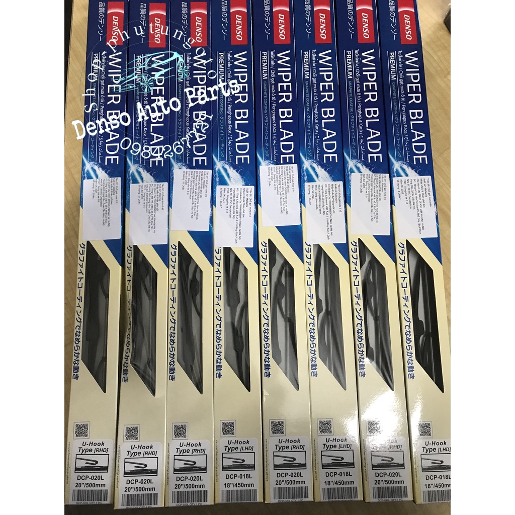 Gạt mưa Denso Wiper Blade Premium DCP chính hãng phù hợp với xe Toyota, Lexus ...