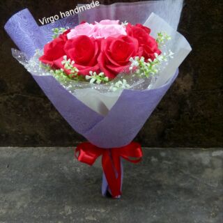 Bó hoa hồng cánh 10 bông