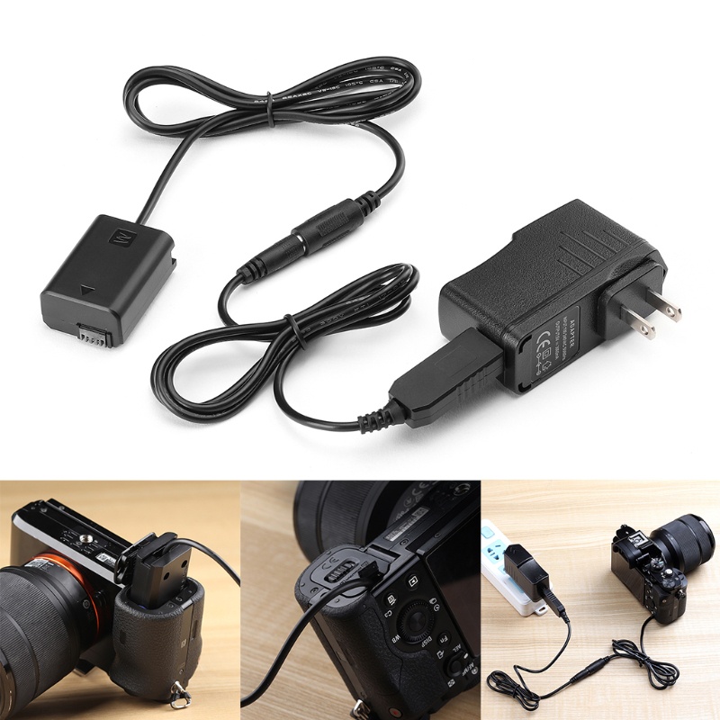 Bộ Nguồn AC-PW20 AC NP-FW50 Cho Máy Ảnh A6500 A7 A7R