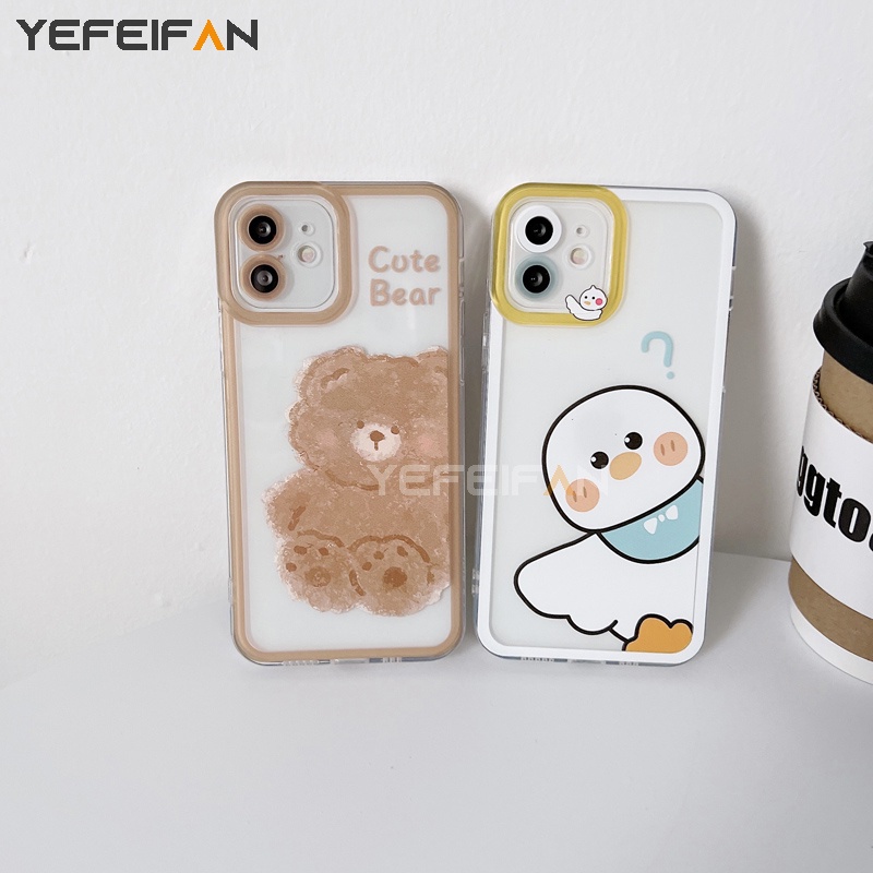Ốp Điện Thoại Cho OPPO A95 A55 A94 A74 A54 A53S 5G A54S A52 A92 Silicon Mềm Chống Sốc Kiểu Hoạt Hình Bảo Vệ Camera