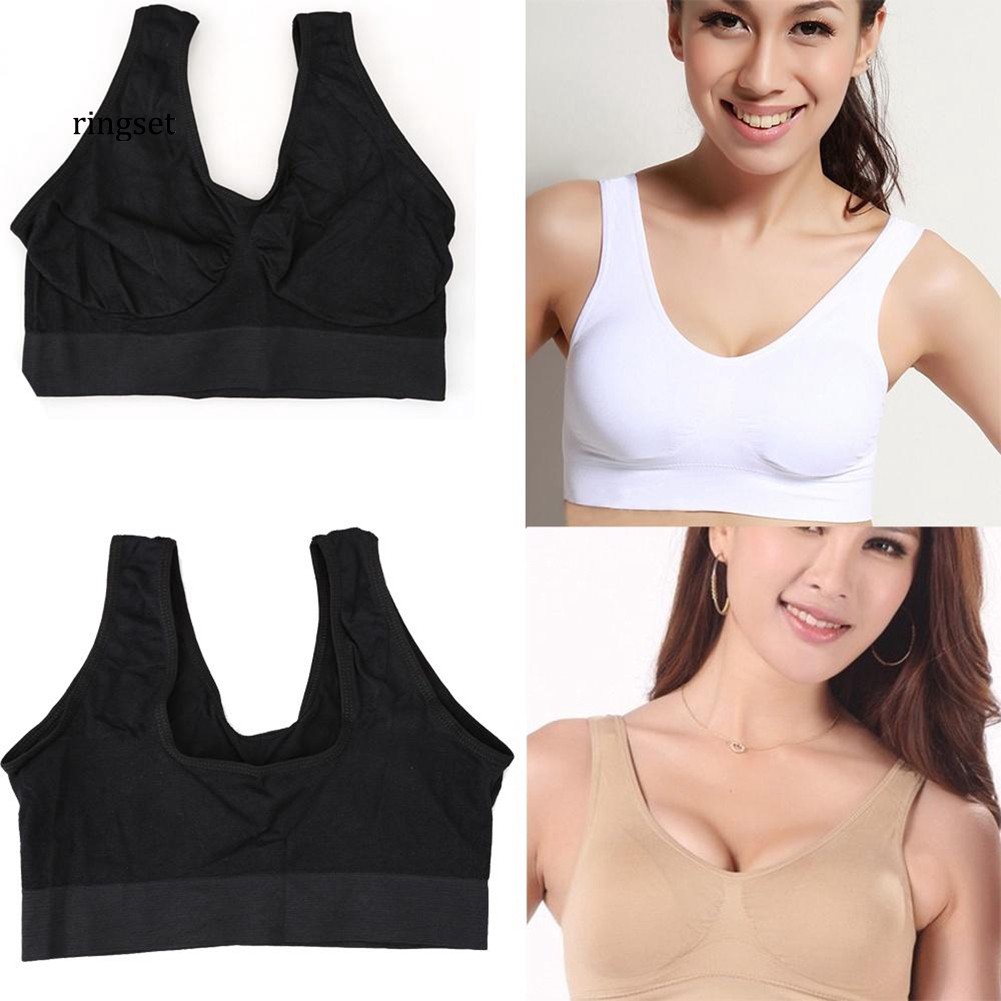 Rnse Áo Ngực Thể Thao Một Lớp Không Đường May Gợi Cảm Thời Trang Cho Nữ