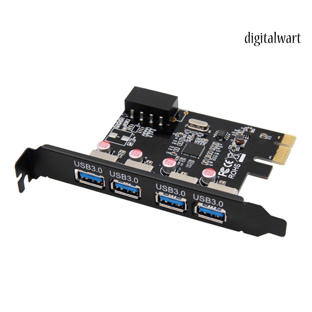 Bộ Chuyển Đổi Thẻ Mở Rộng Pci-e Sang Usb 3.0 4 Cổng | BigBuy360 - bigbuy360.vn