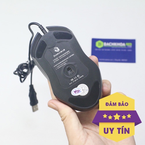 Chuột dây Bosston GM600 ổn định có led đa màu cực đẹp