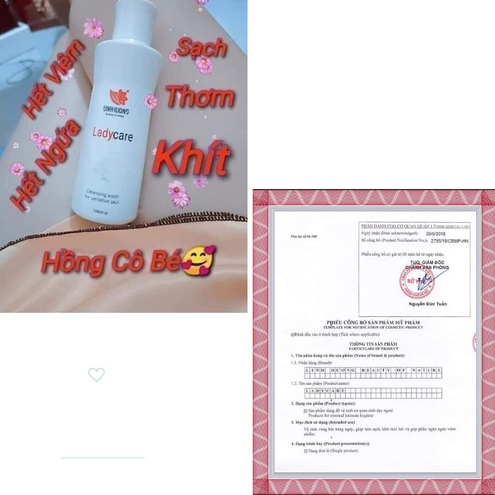 GEL LADY CARE PHỤ KHOA LINH HƯƠNG - HỒNG THƠM KHÍT [CHÍNH HÃNG]