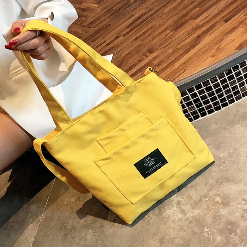 Túi xách nữ 3918 vải đơn giản, gọn gàng và tiện lợi