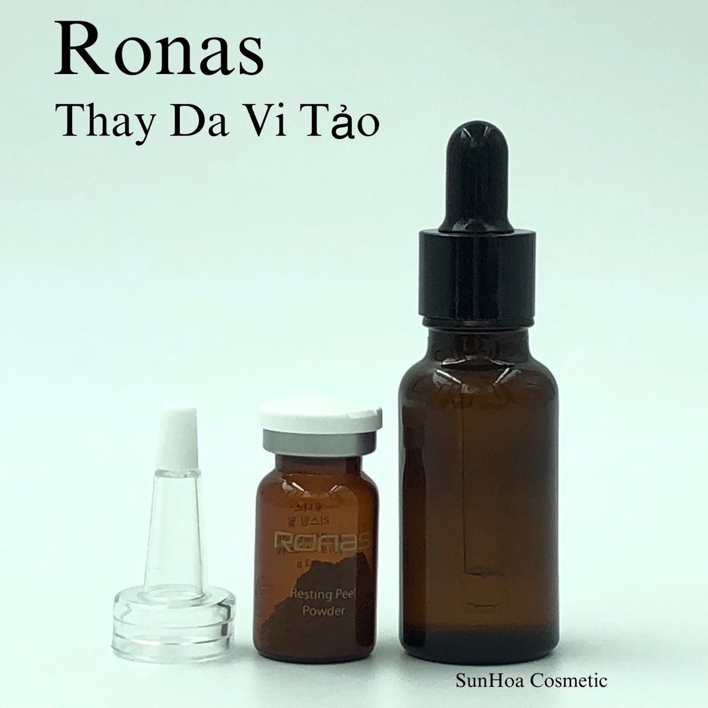 (1cặp) Thay Da Vi Tảo Ronas Resting Peel Solution