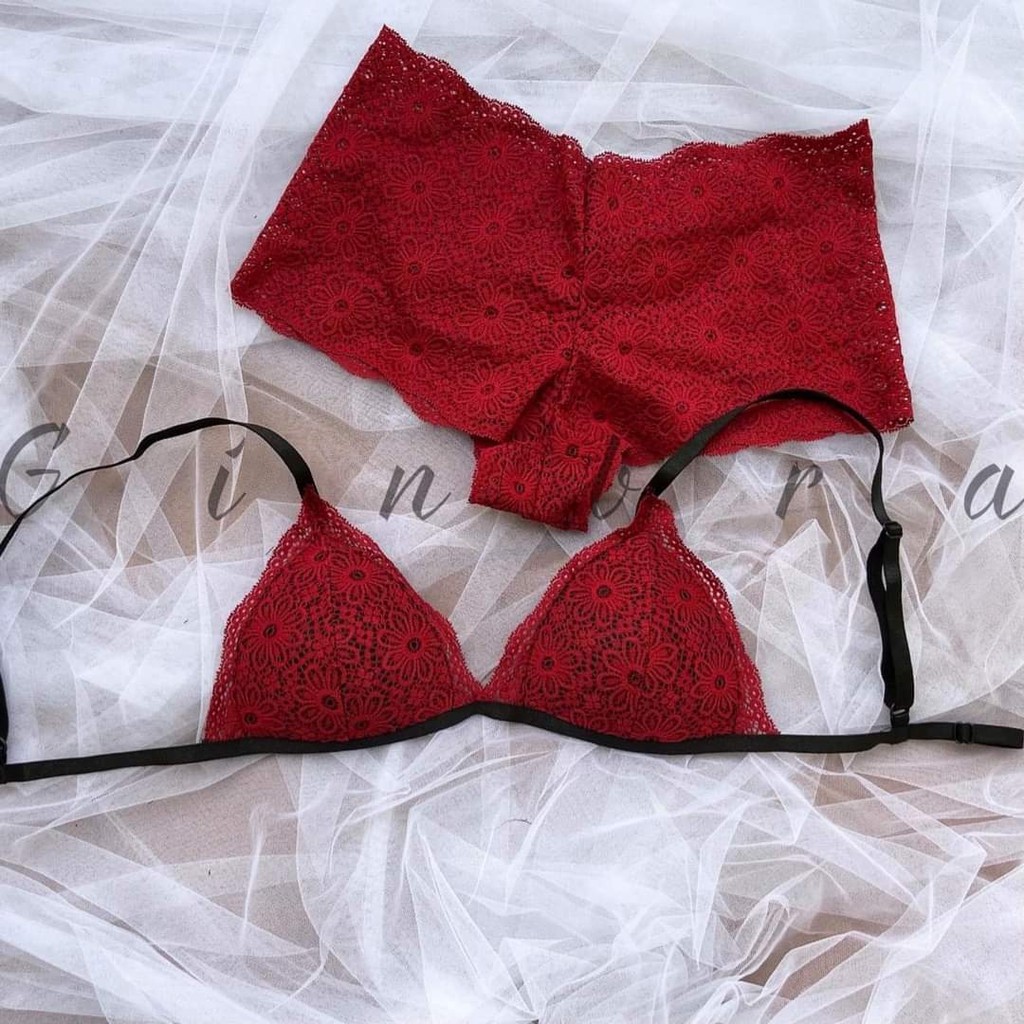 🍉GIÁ SIÊU RẺ🍉Bộ bralette đỏ phối quần body short | BigBuy360 - bigbuy360.vn
