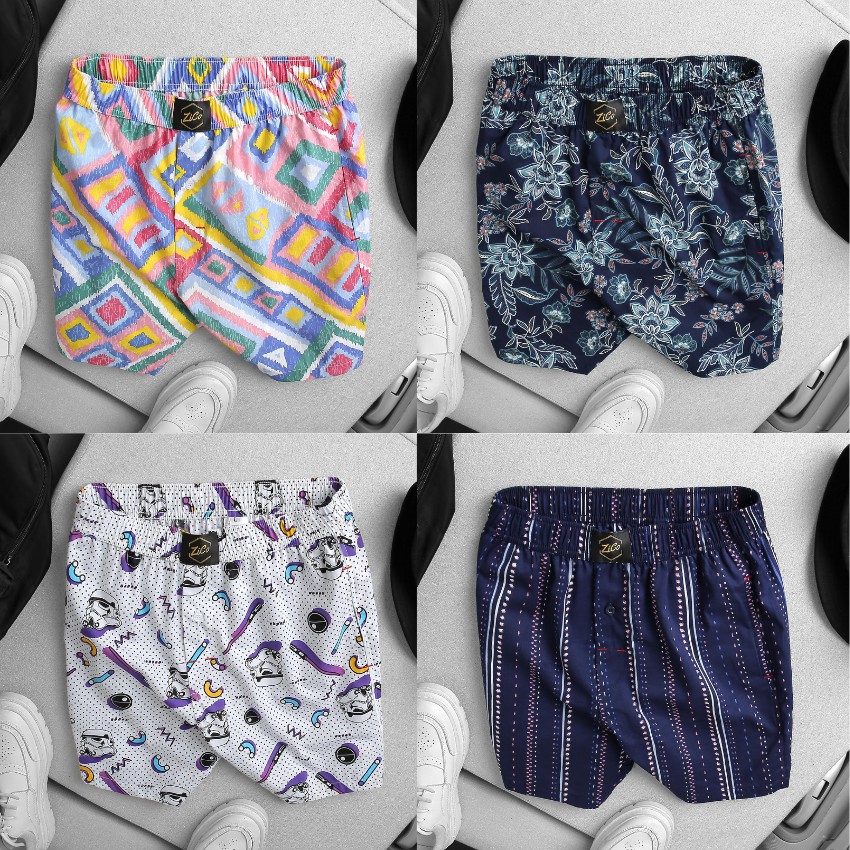 (Sale xả kho) Quần đùi ngủ nam mặc nhà - màu ngẫu nhiên