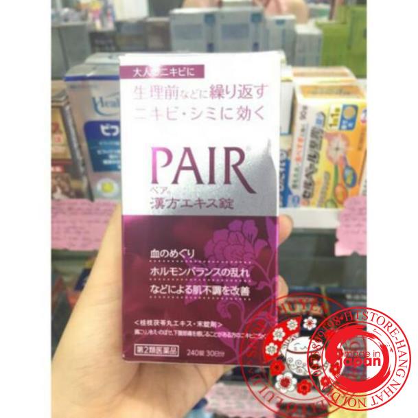 Pair A Viên Uống Hỗ Trợ Cải Thiện Mụn Của Nhật