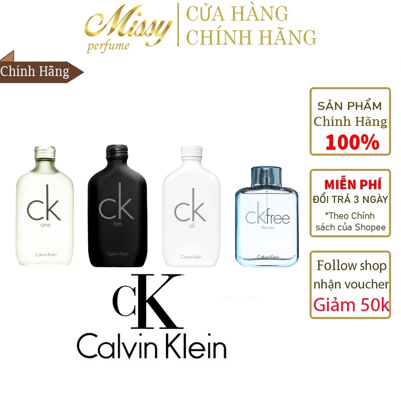 (Mẫu Thử 5/10/20ml) nước hoa Nam Calvin CK, Hương Tơn Nam Tính Cho Mùa Hè Nhiệt Huyết